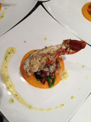 Caribbean Lobster tail entree